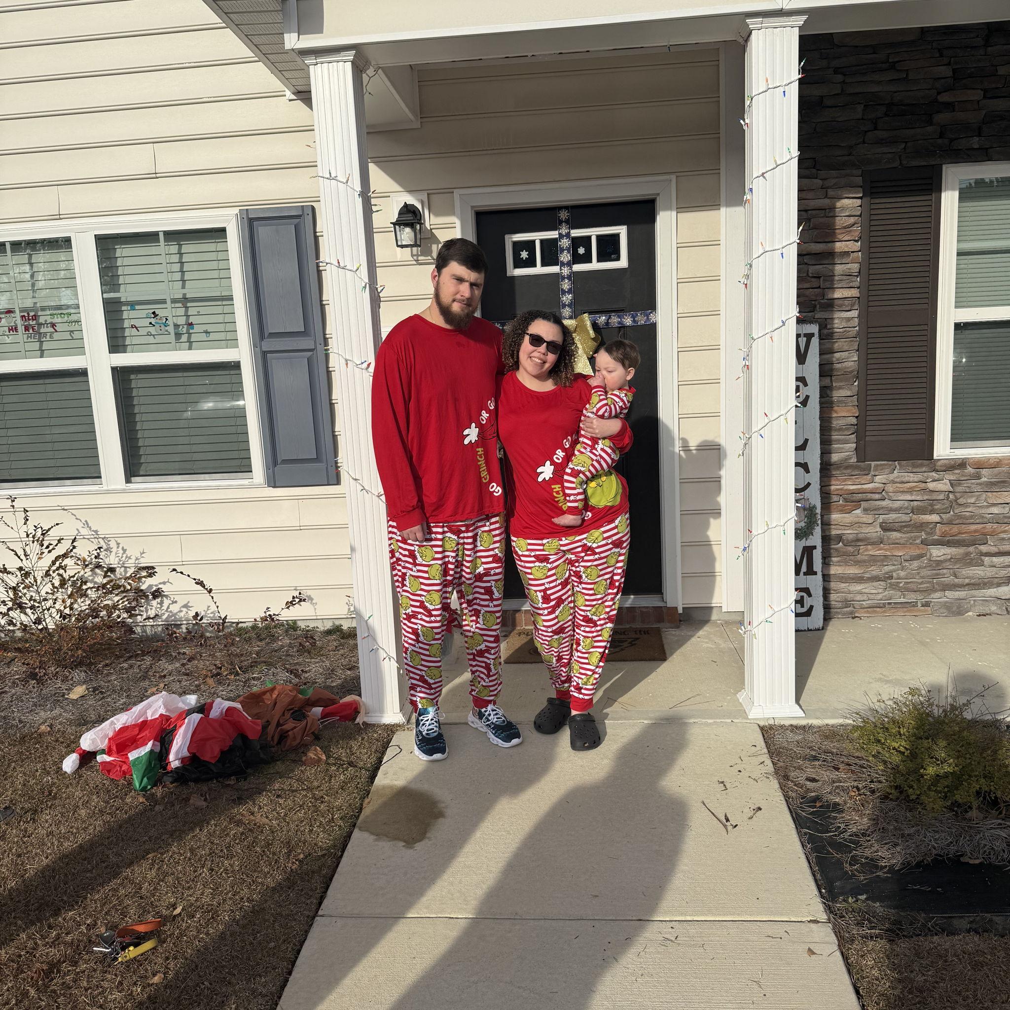 Leilani's first Christmas with us! December 2024.