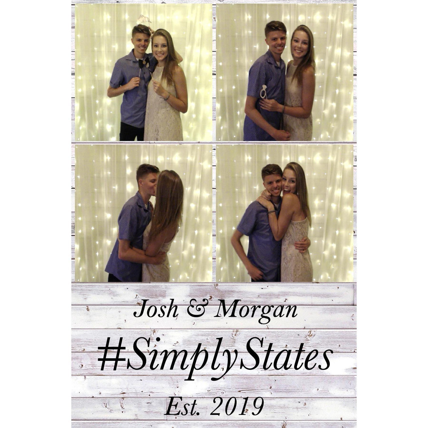 Our first wedding as a couple!