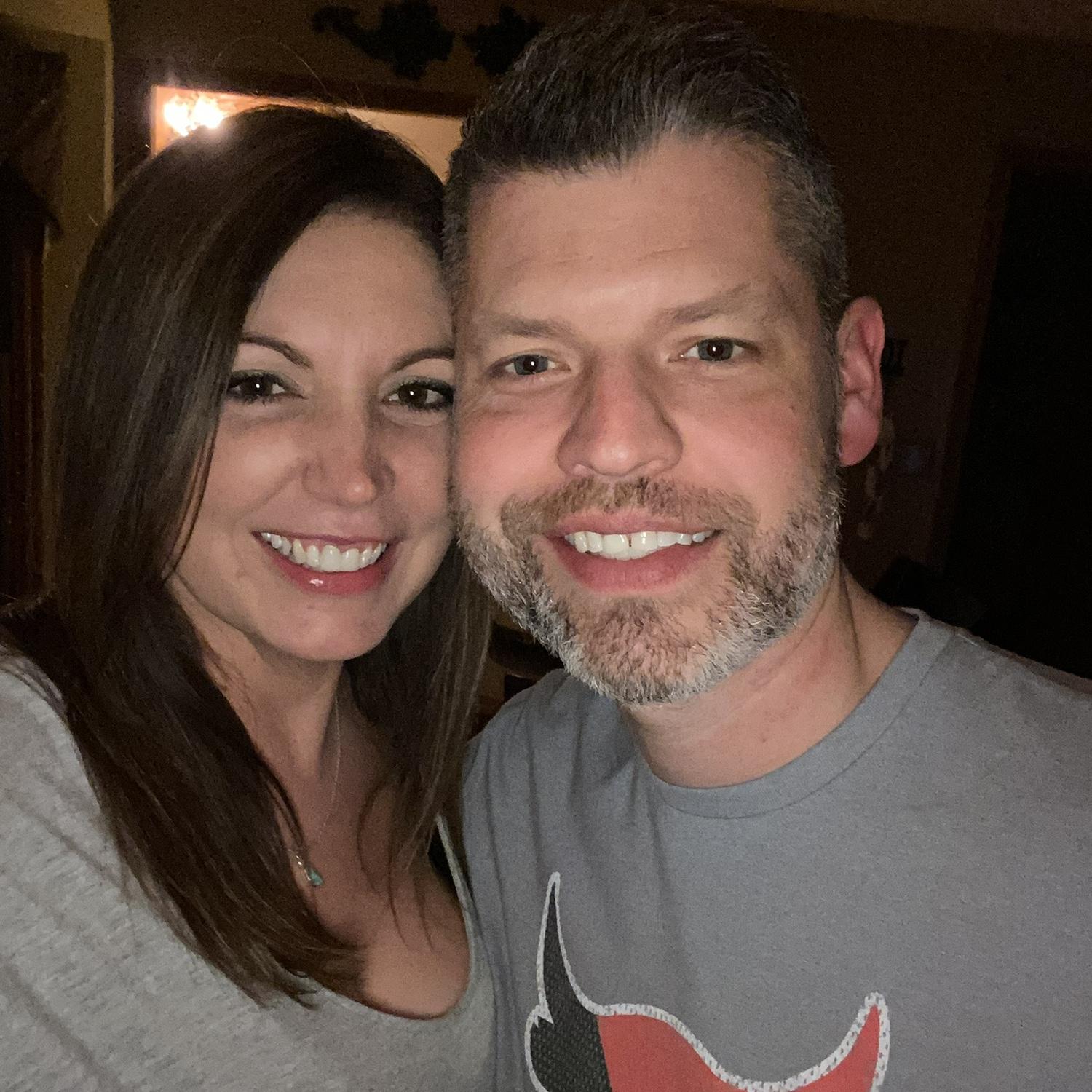 Our first photo together!