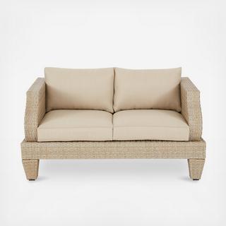 Jaydon Outdoor Loveseat