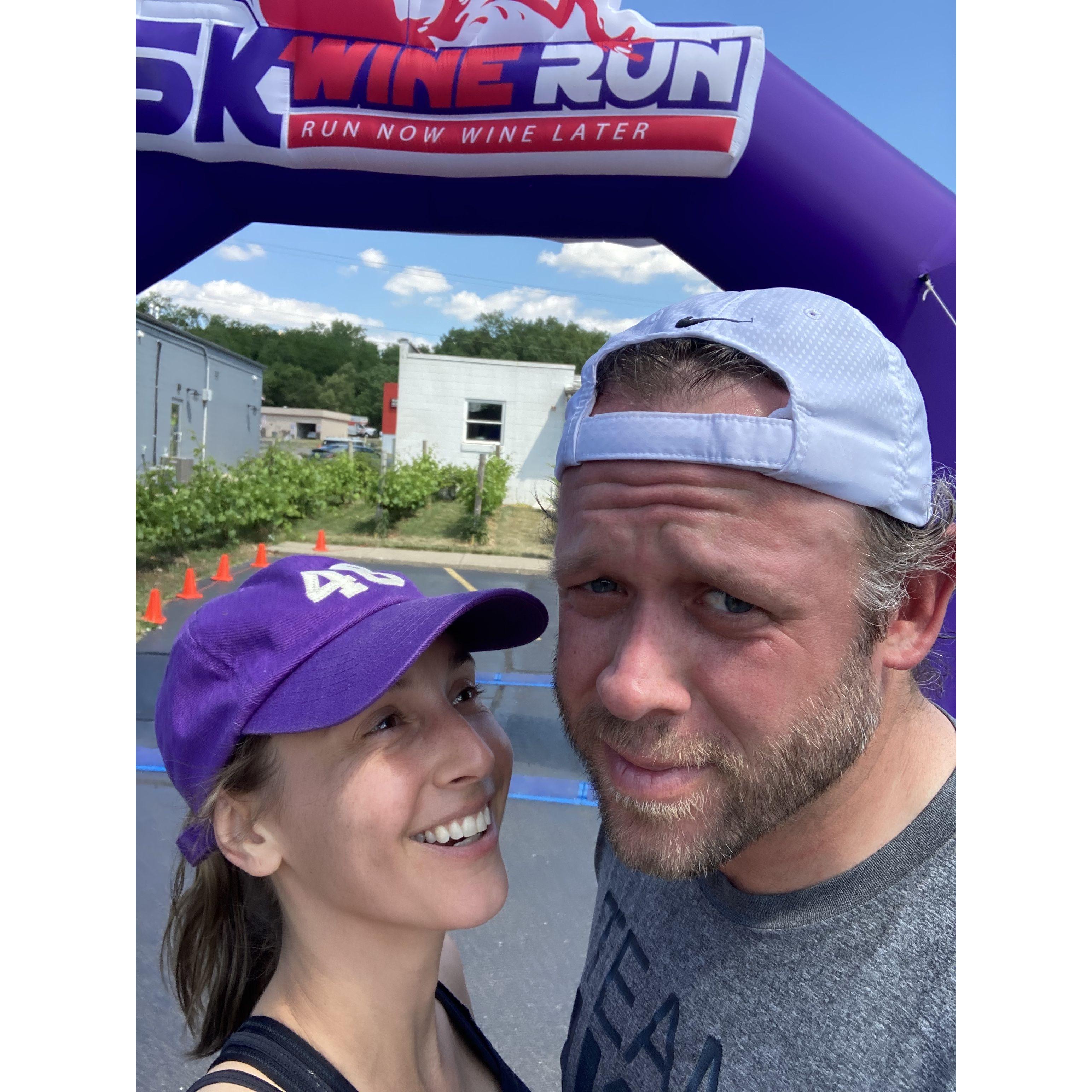 Reader, they did not, in fact, "wine later."