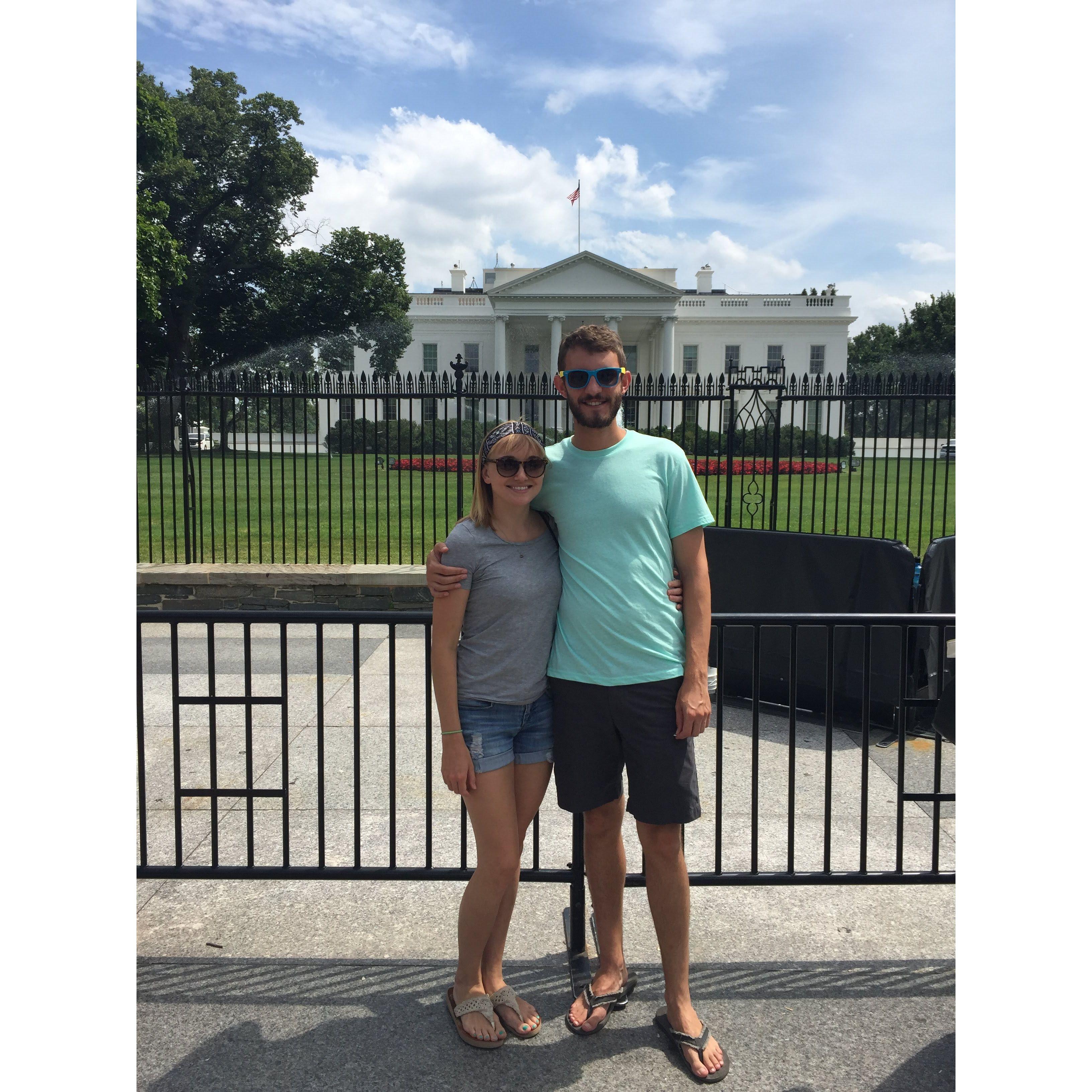 So that's the White House