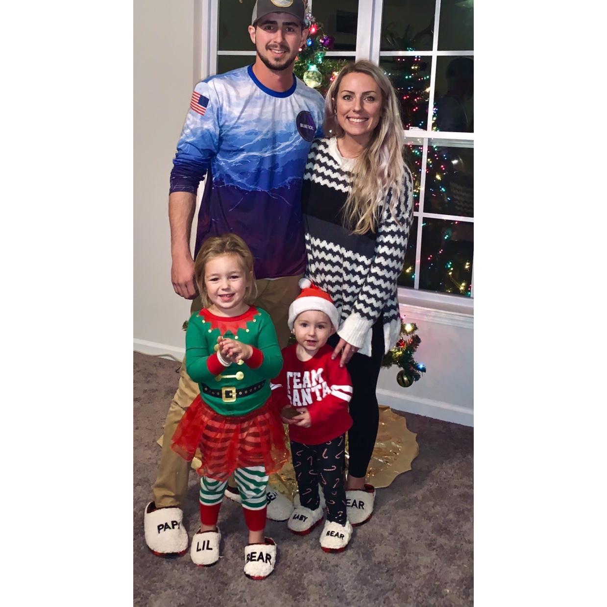 Our first Christmas together in our new home.