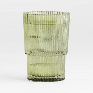 Moss Green Atwell 16-Oz. Moss Green Stackable Highball Glass