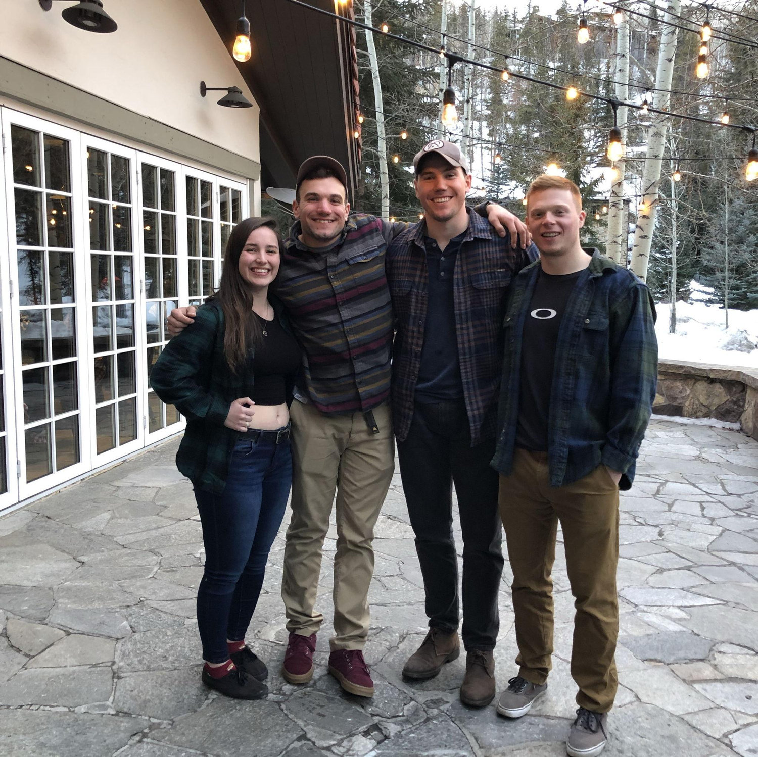 Surprise! We both went to Colorado for spring break and met up