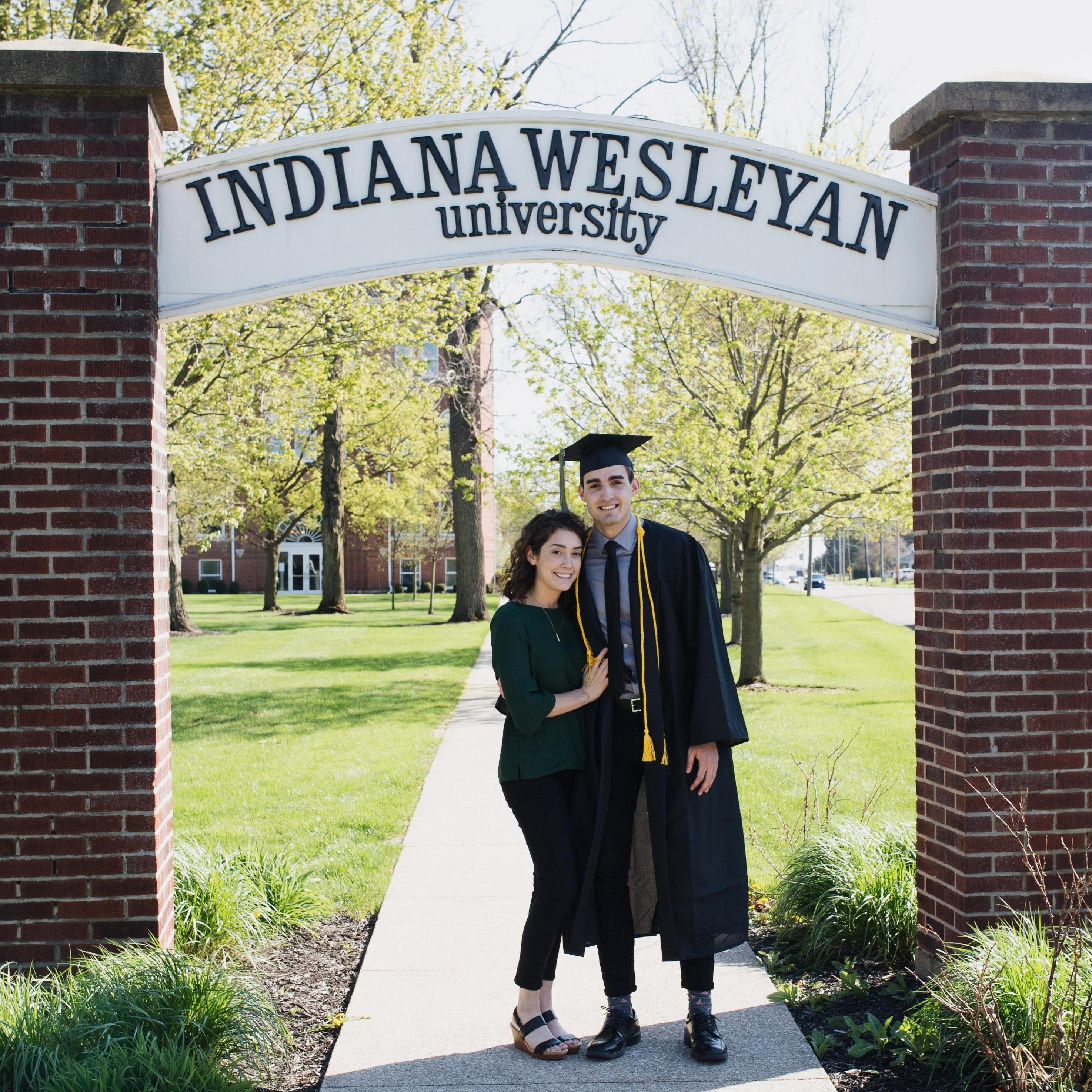 Ben graduated from IWU! Spring 2019