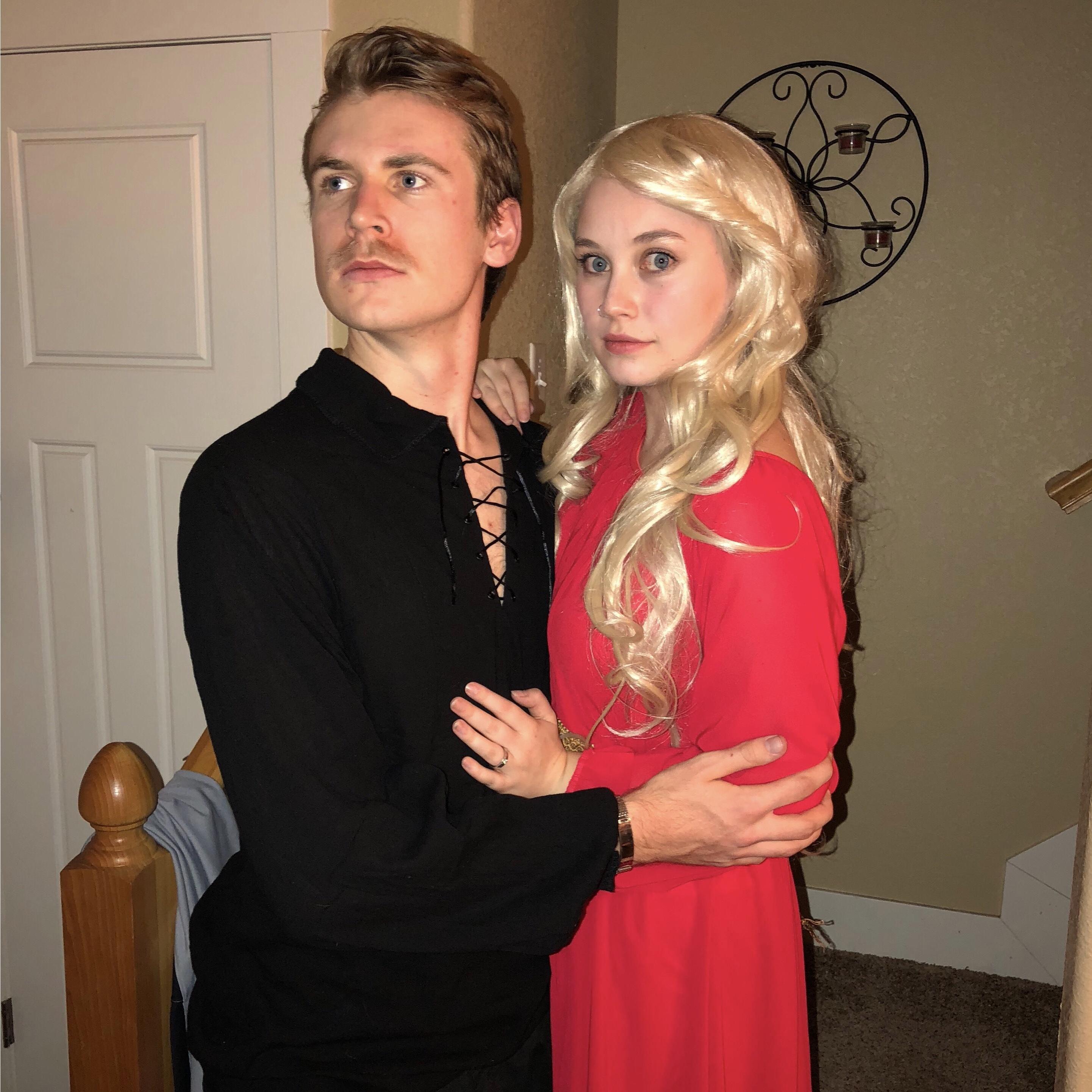 Maggie and Bruce's first couples costume - Princess Bride