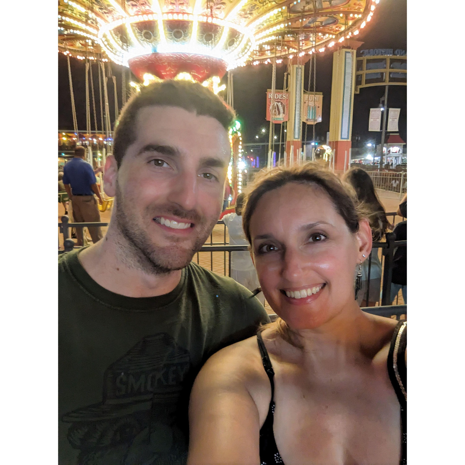 We checked out Pleasure Pier in Galveston, TX