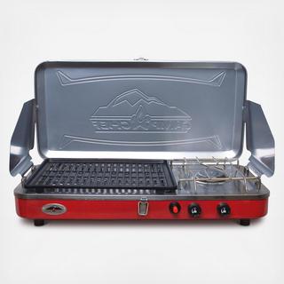 Rainier Camp Stove with Griddle & Grill