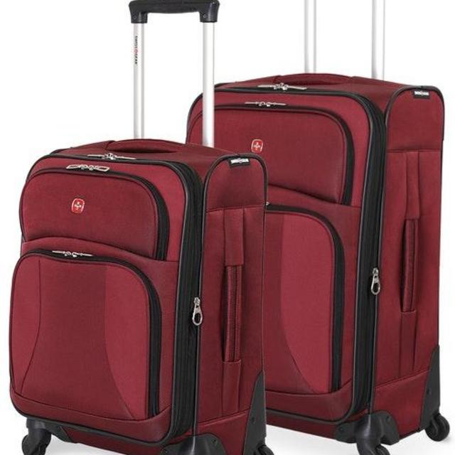 SWISSGEAR Luggage 2pc Set - Burgundy
