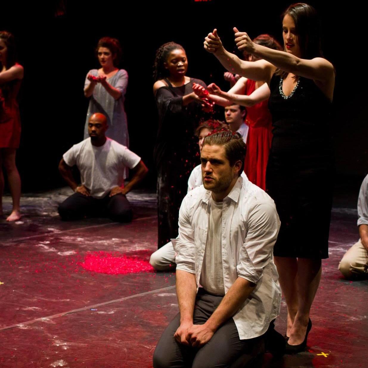 One of our first performances in grad school. Alice played Medea to Nick's Jason.