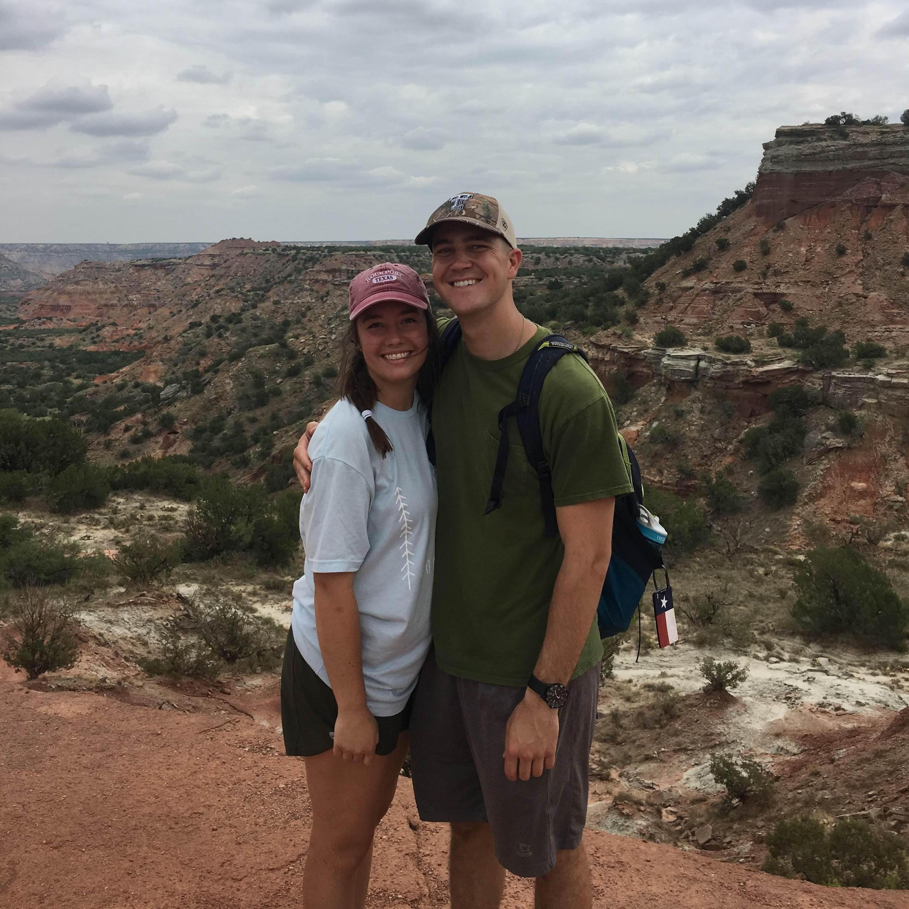 Hiking at "the Canyon" (Palo Duro) 
May 2018