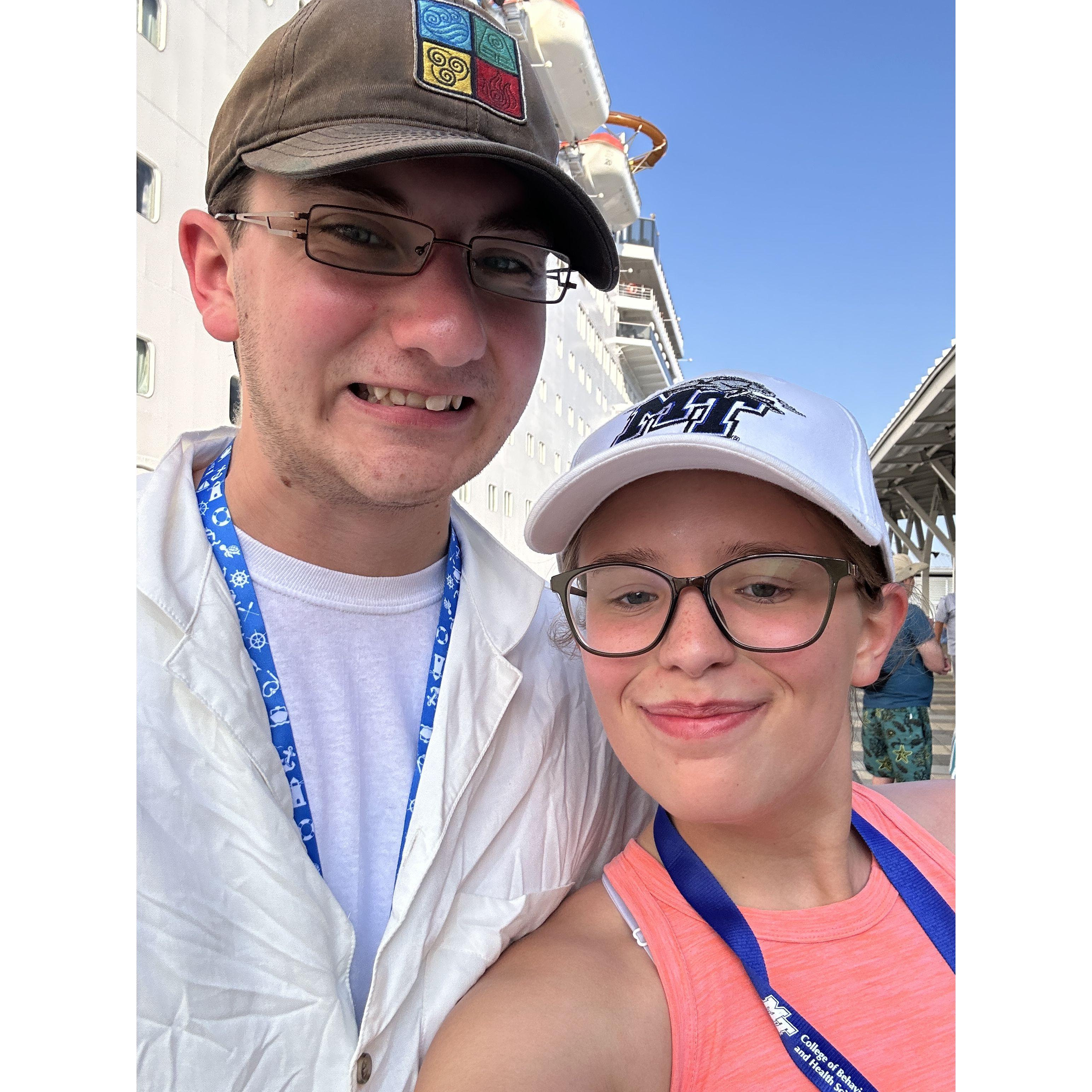This picture is of us in Nassau, Bahamas in May 2024!