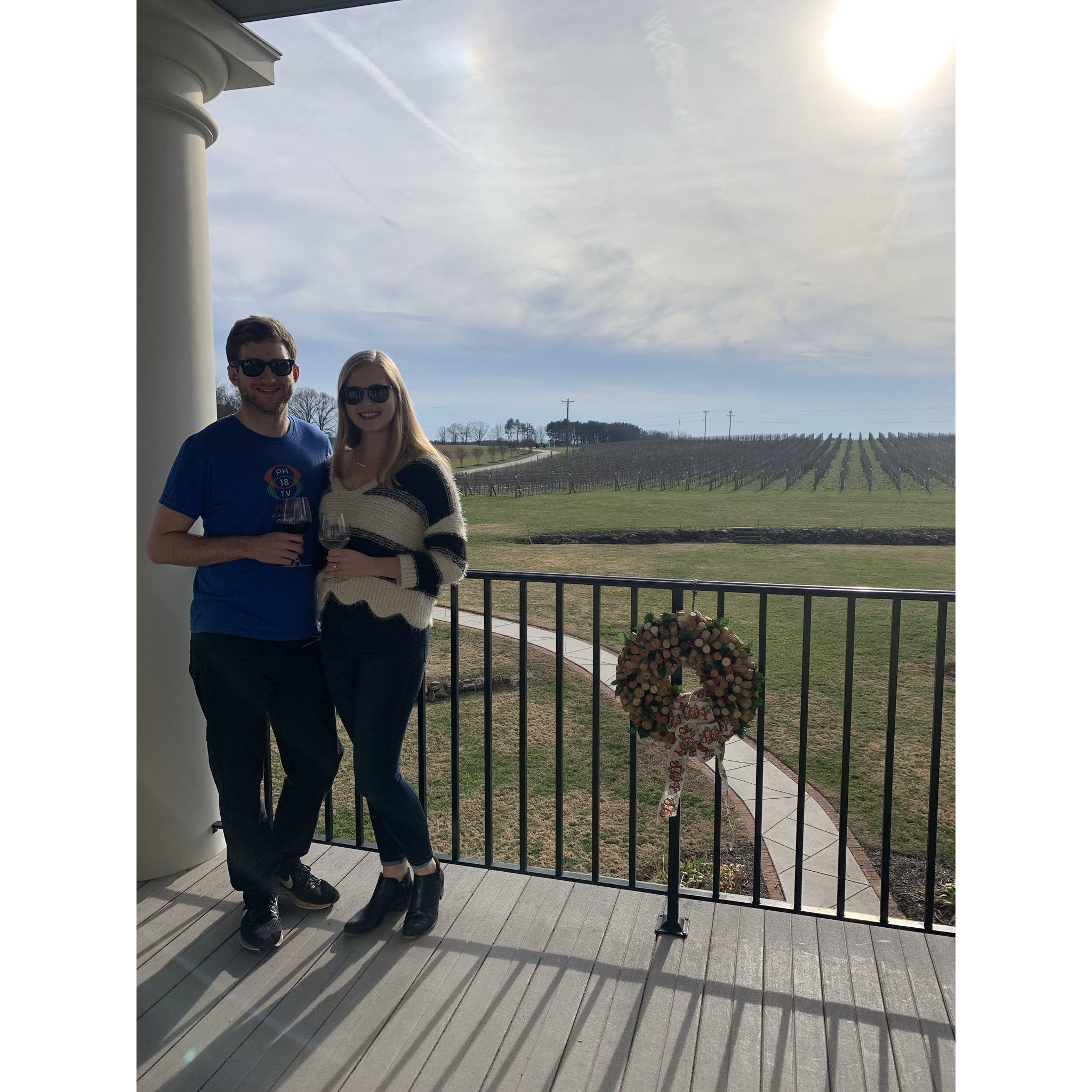 Rosemont Winery, VA - Jan 2021