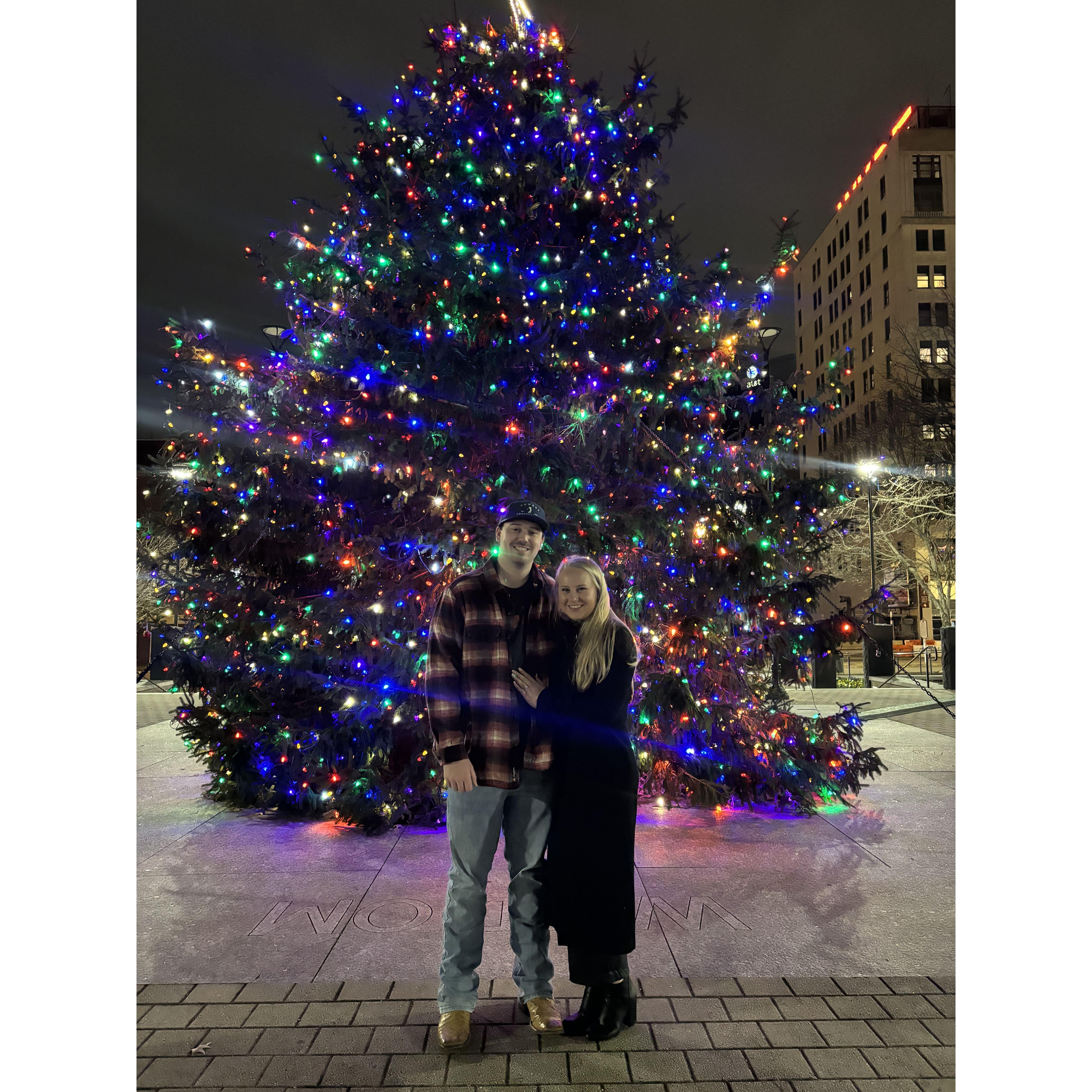 First (& last) New Years engaged!