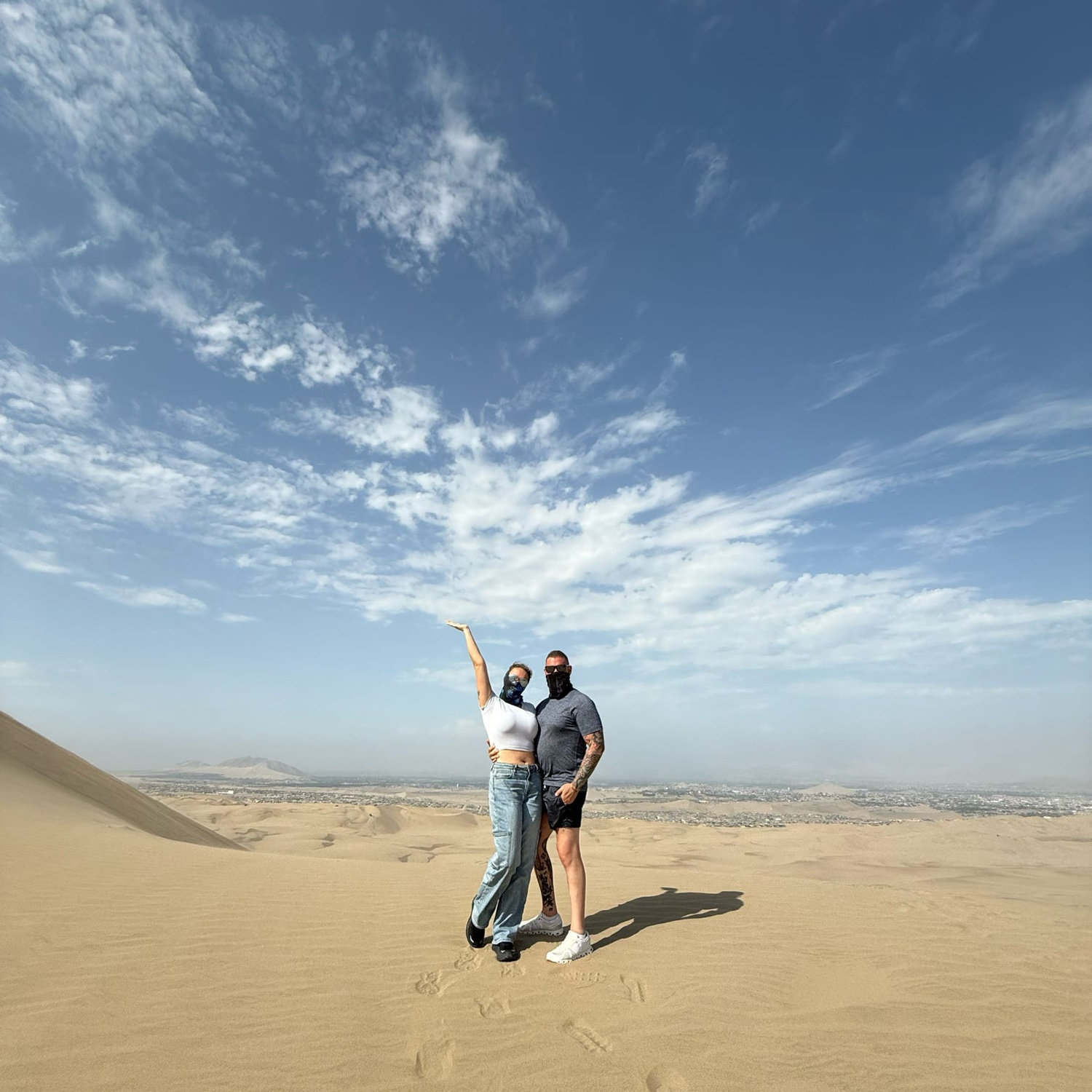This was before we found a bunch of sand in our pants!