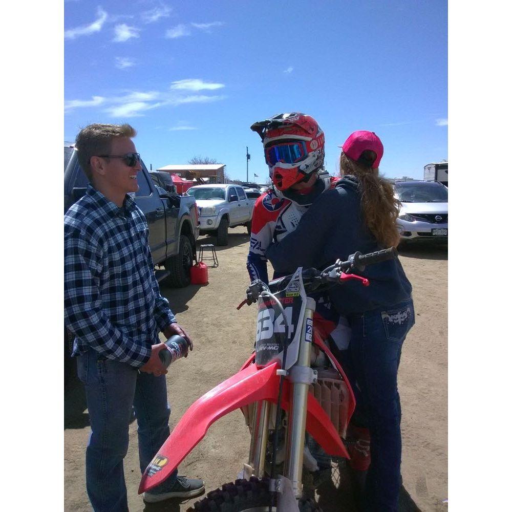 Mikes dirt bike race!