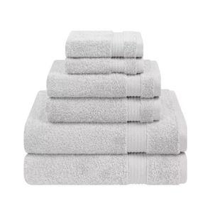 American Soft Linen Turkish Premium Quality 100% Cotton 6 Piece Towel Set, Soft Absorbent Quick Dry Bath Towels for Bathroom