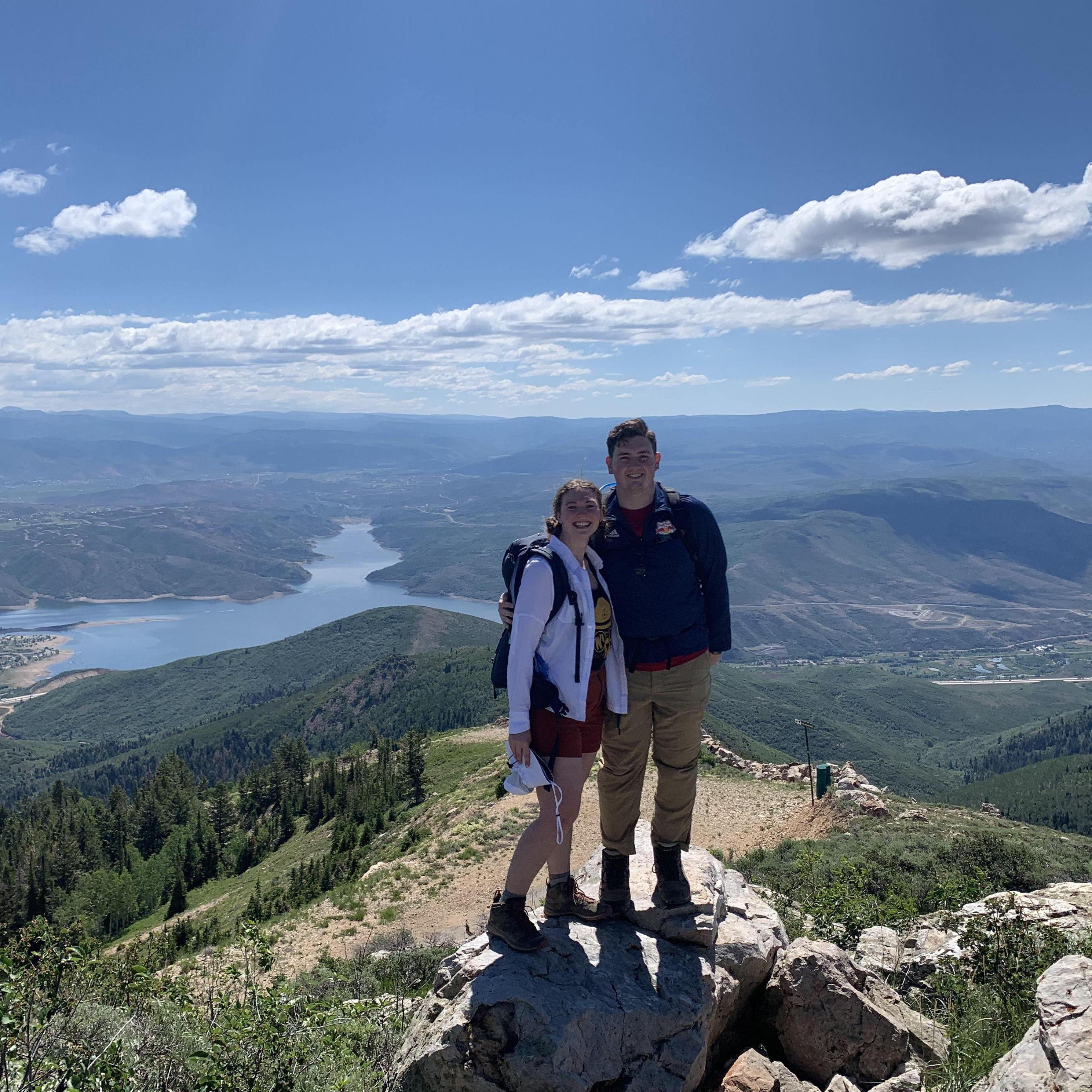 Hiking to the top of Bald Mountain - Park City, Utah (June 2021)