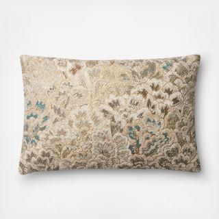 Small Golden Flower Pillow