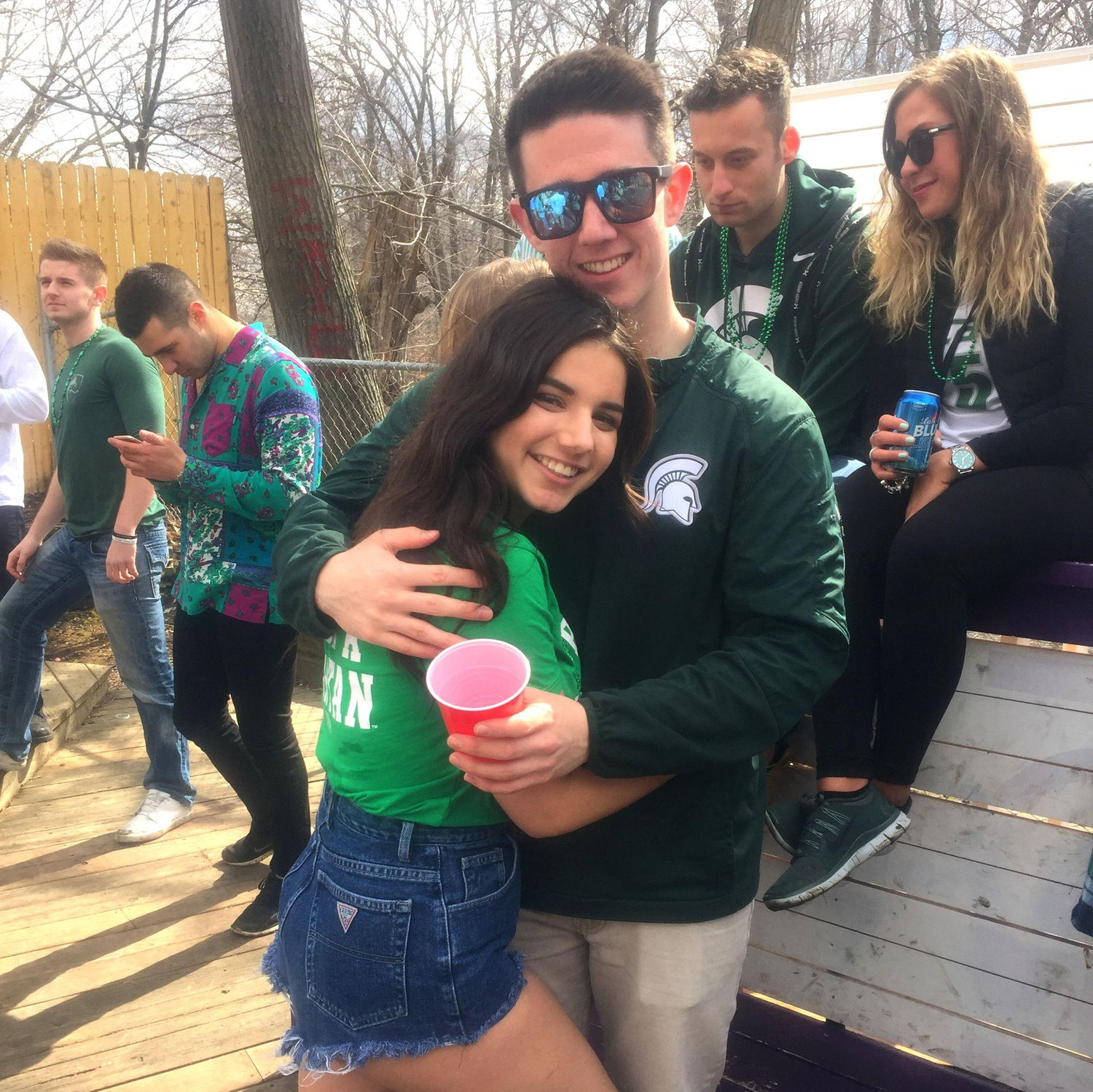 One of our first pictures together!