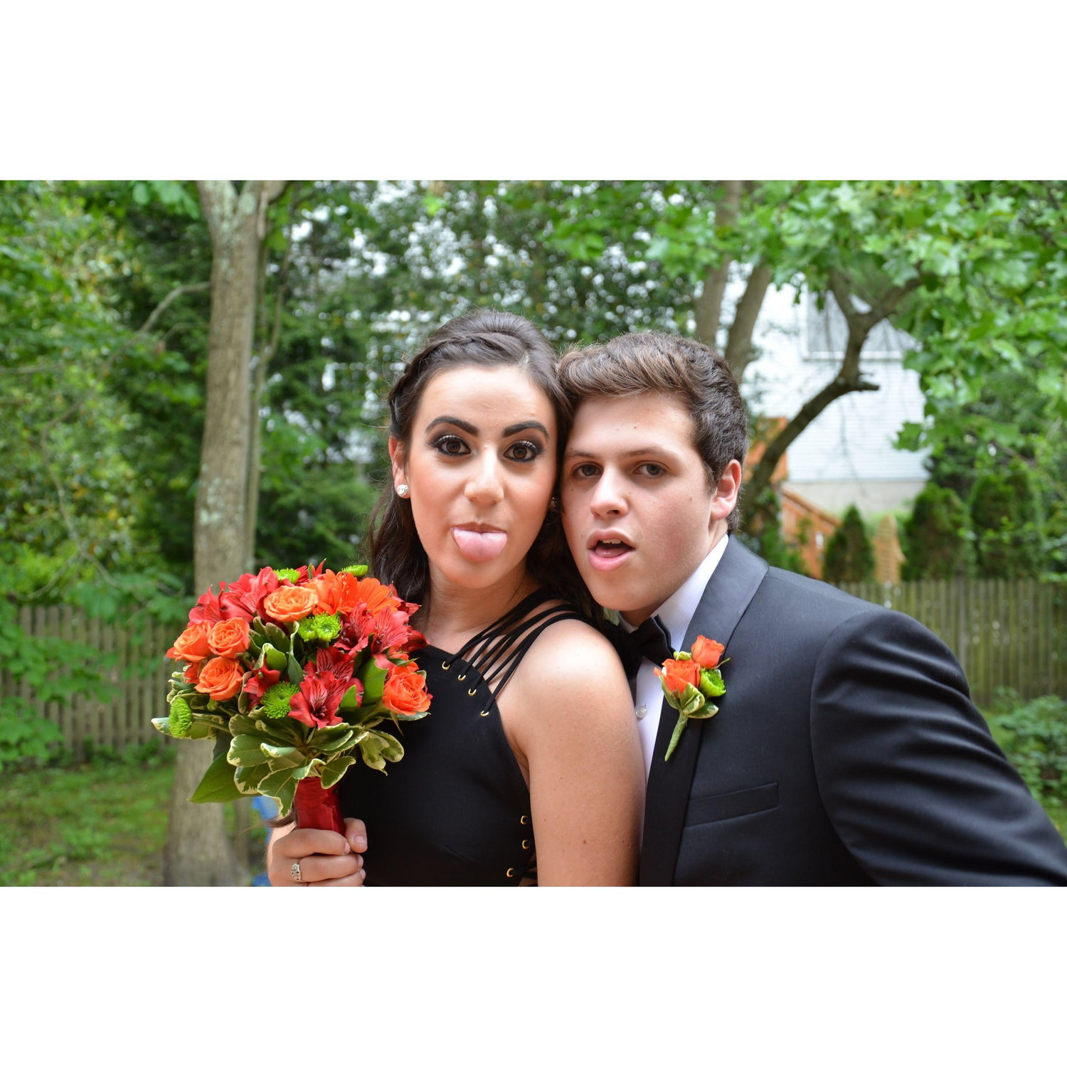 Isaac's senior prom