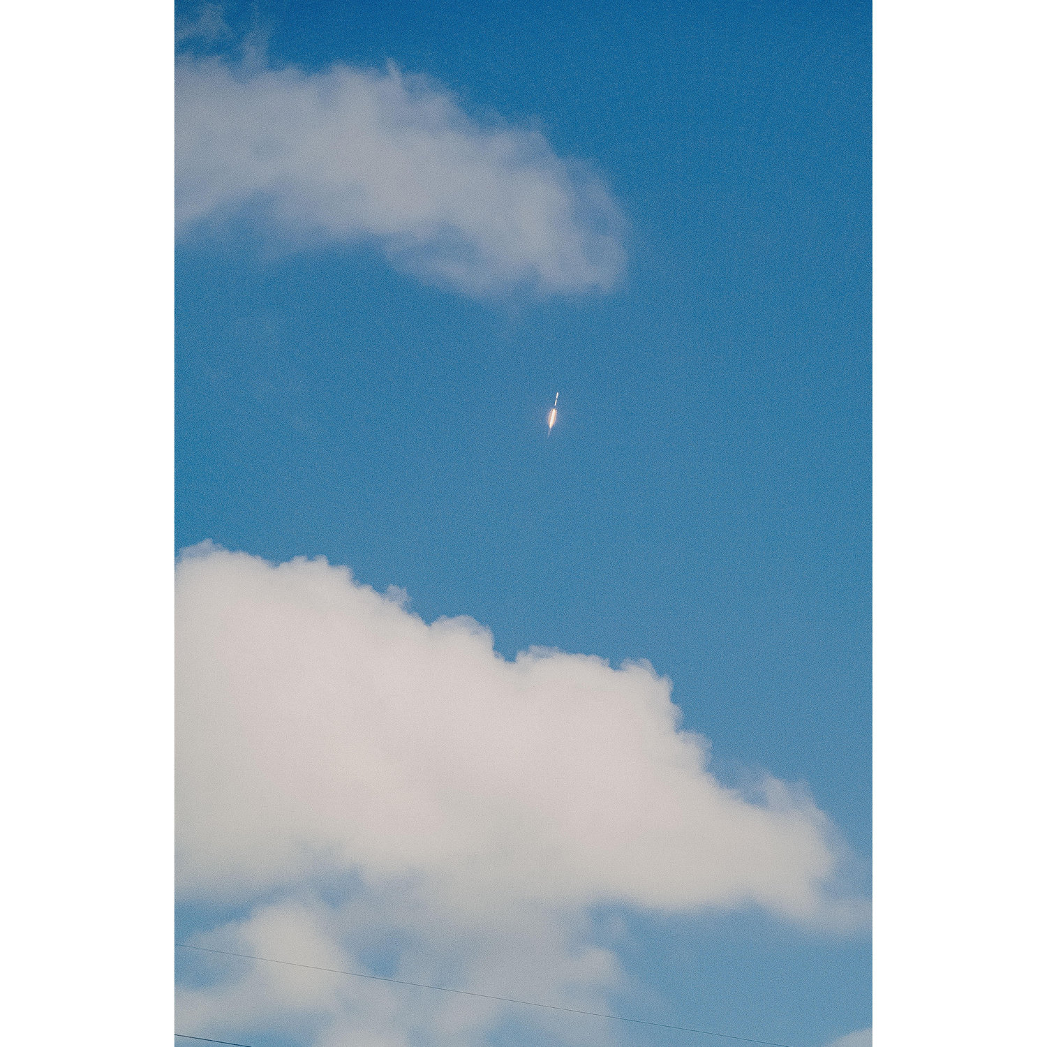 He always knew that I wanted to watch a live rocket launch. So he planned out the day to propose to me at KSC and made sure there was a rocket launch planned for that day. It truly was a magical day. 🌖🚀