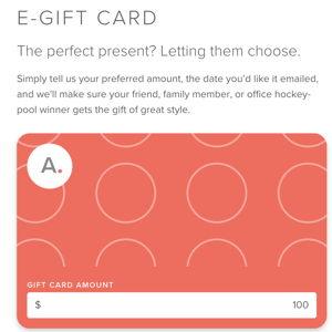 Article E-Gift Card