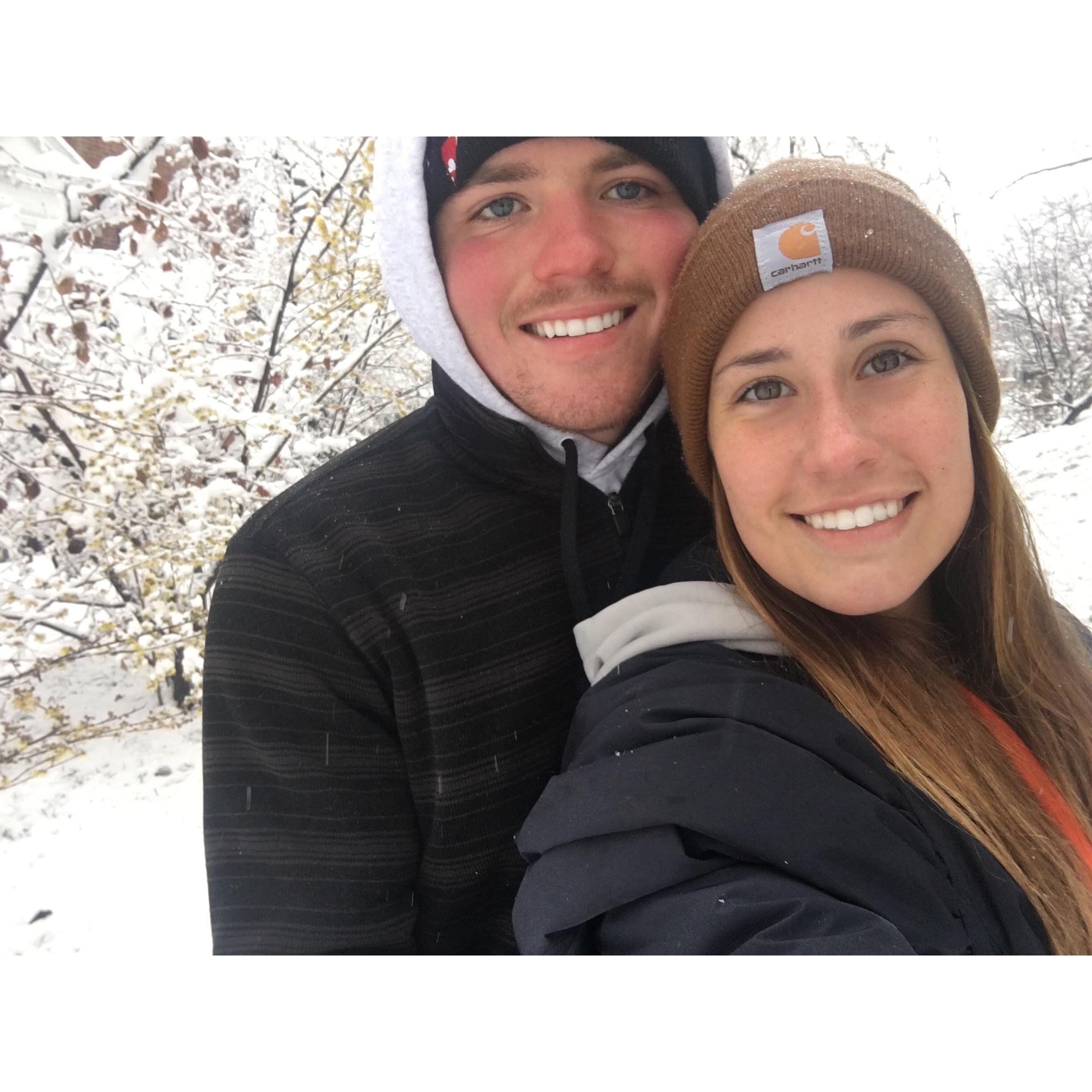 Snow day sophmore year, 2018!