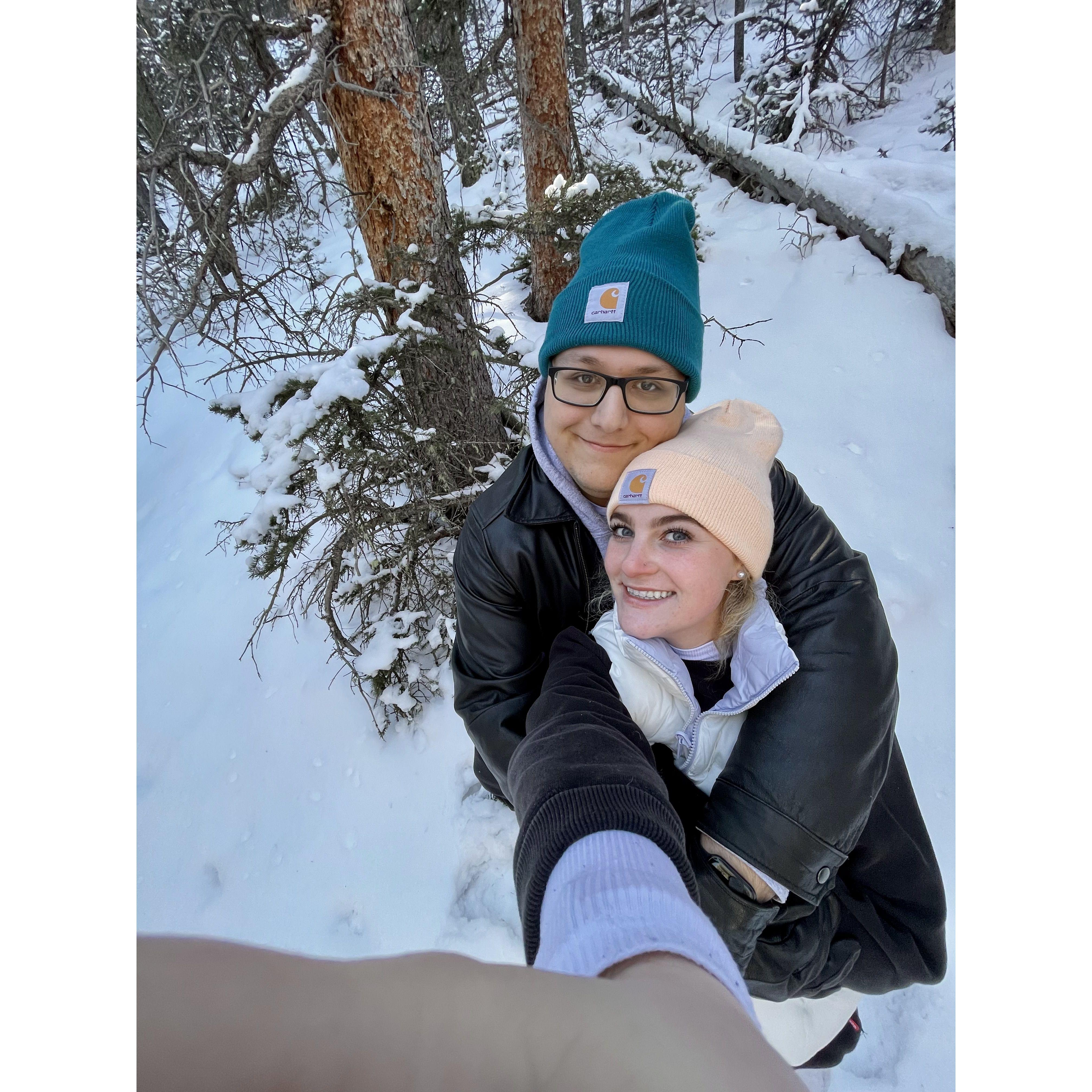 Christmas tree hunt🌲🏔️