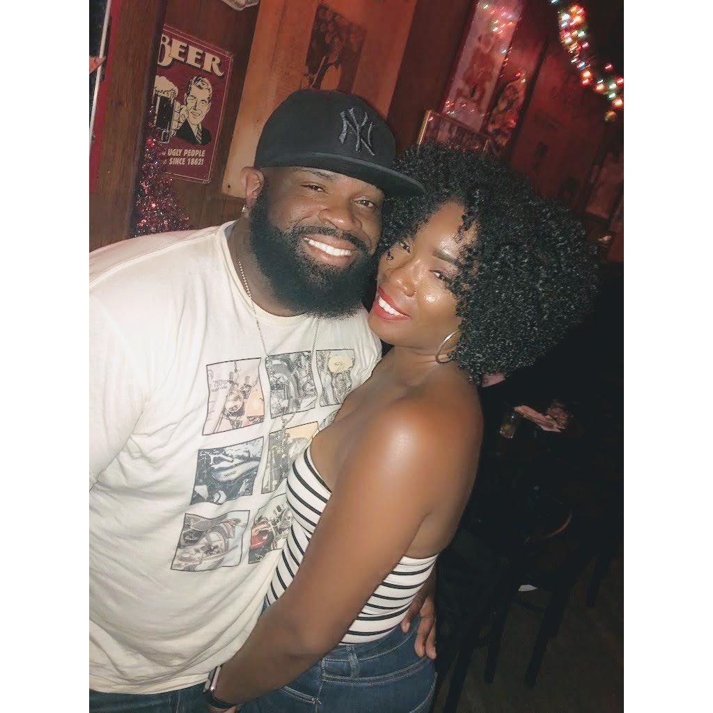 Our first date.