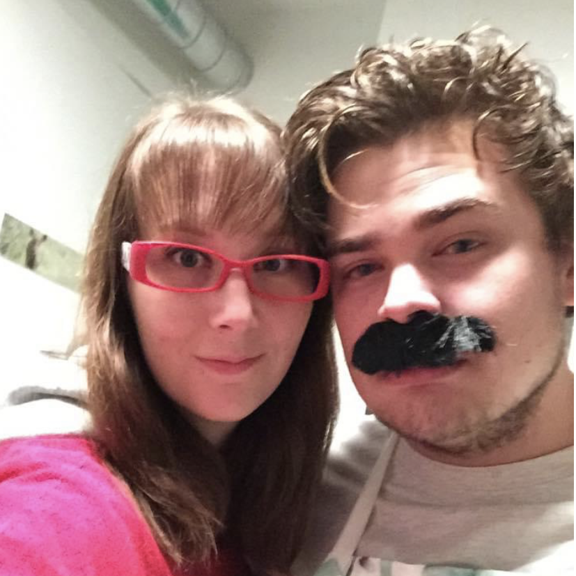 Halloween, Bob and Linda Belcher from Bob's Burgers.