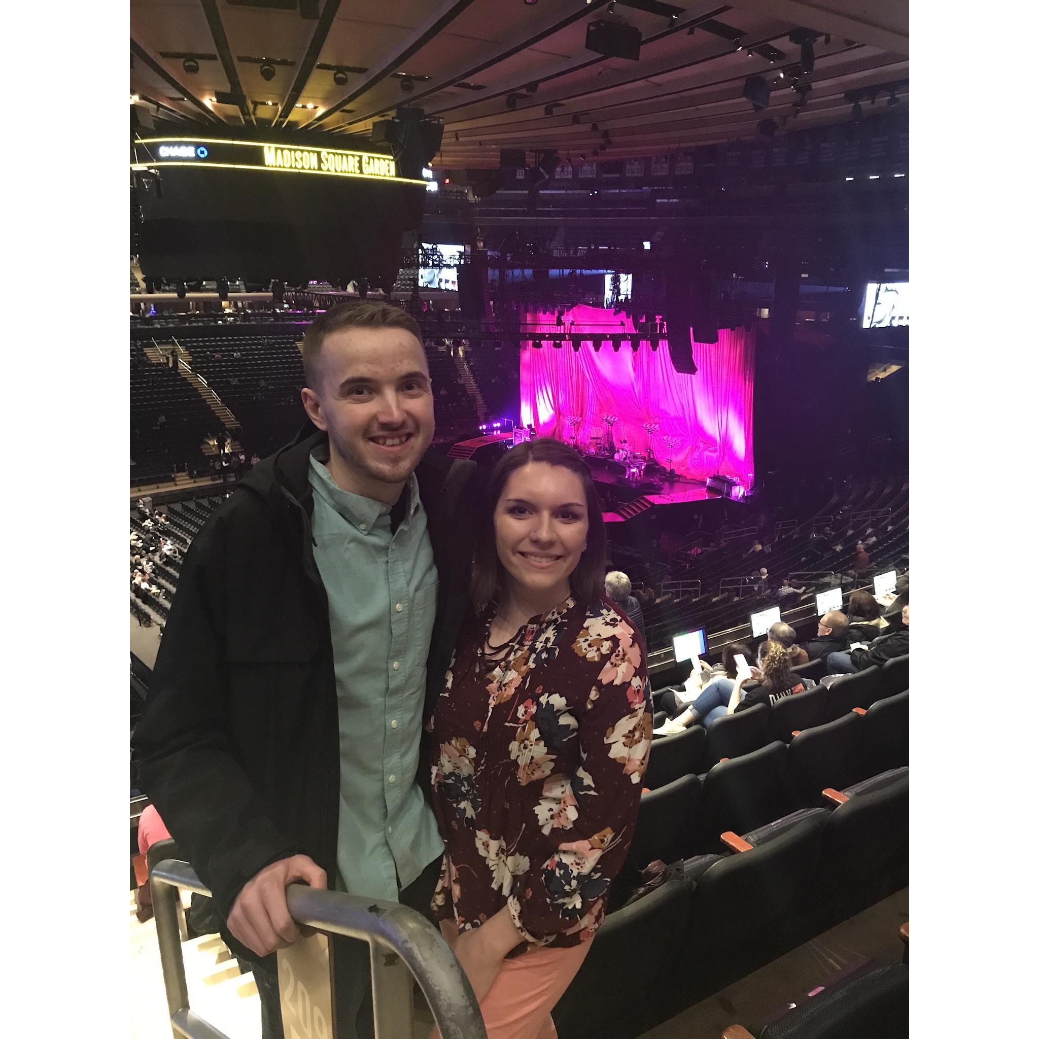 NYC trip to see Pink in concert