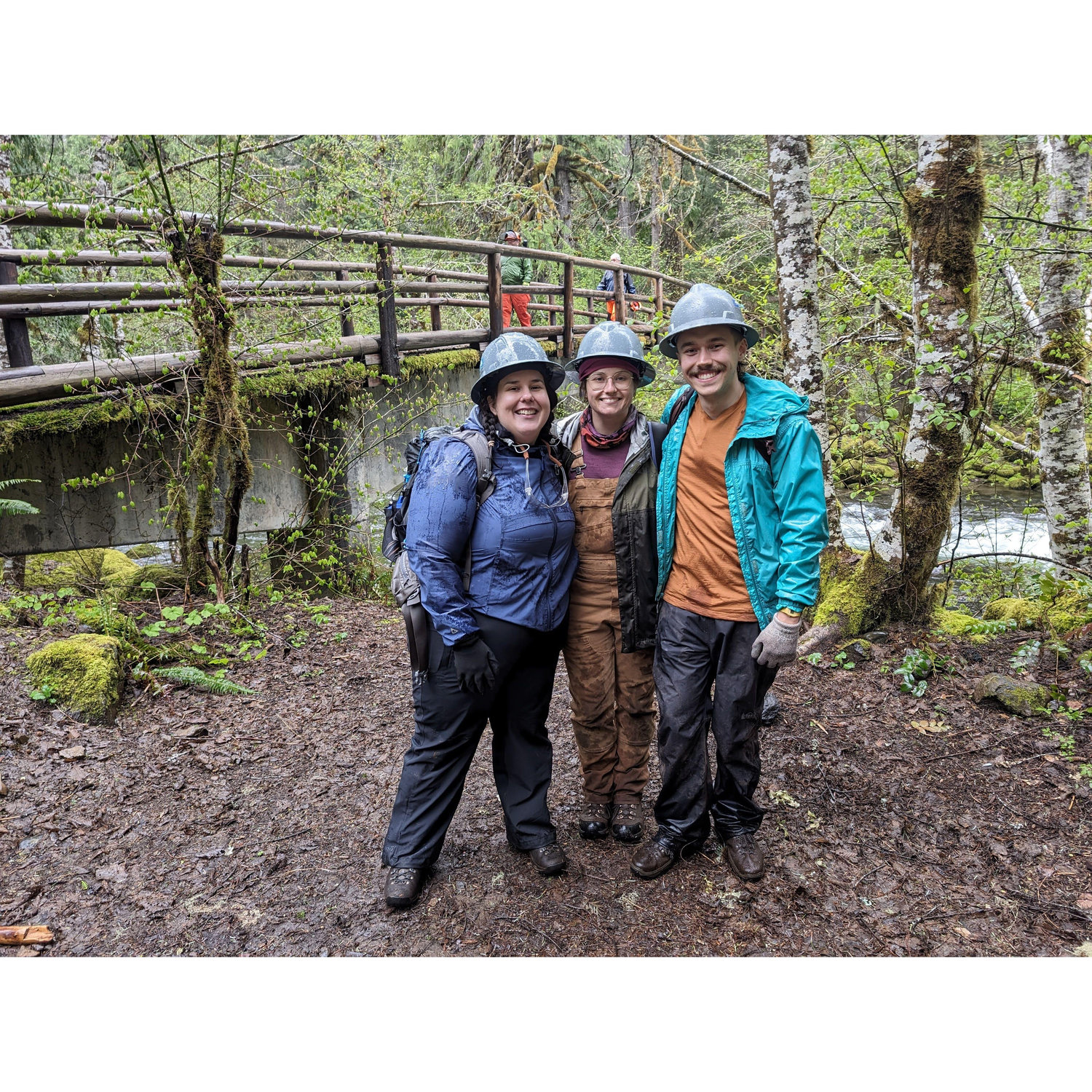 taking a crosscut recertification with our friend Jeanine (former program coordinator for our trail season in Colorado 2020)
