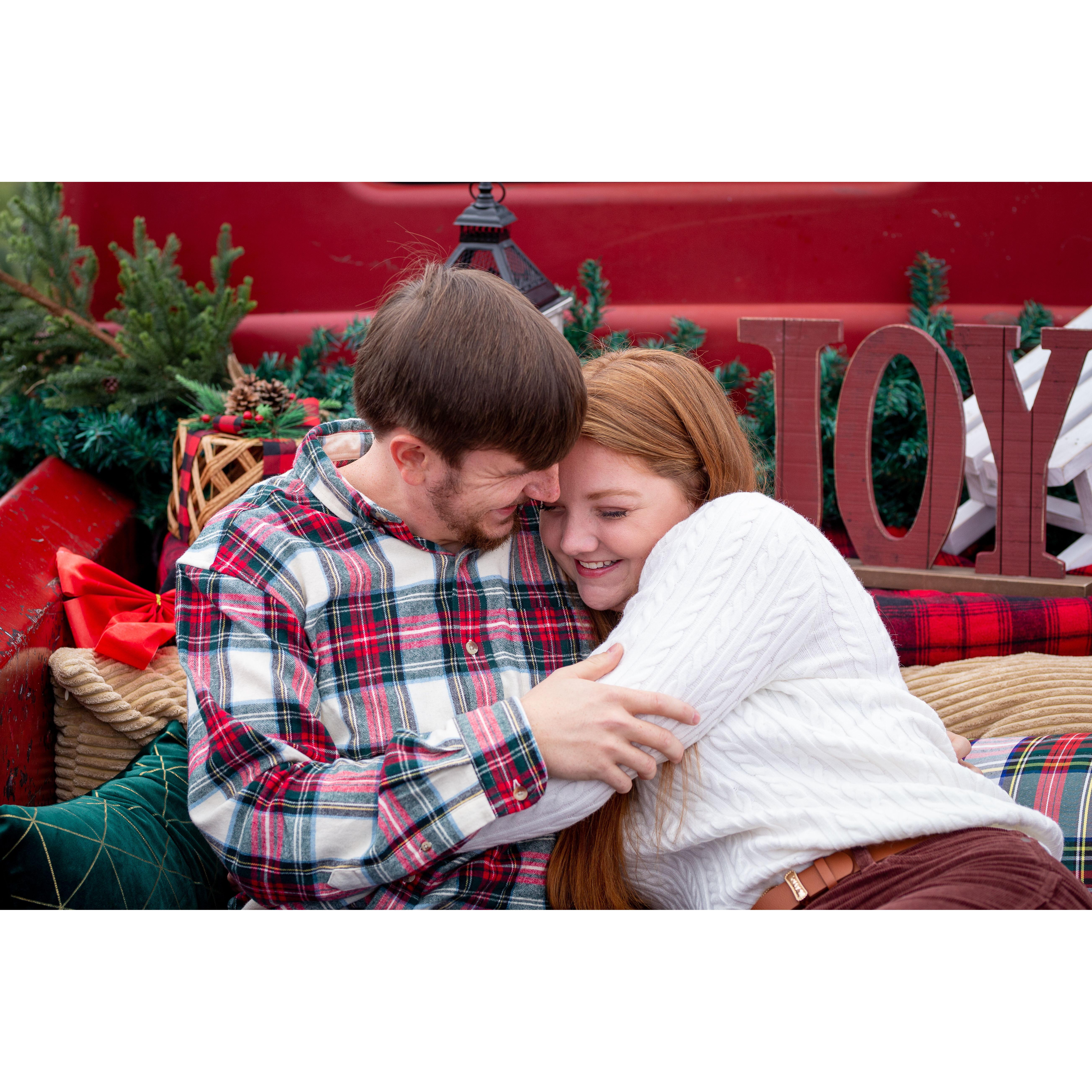 Our second professional photoshoot together, marking our 2 year anniversary.