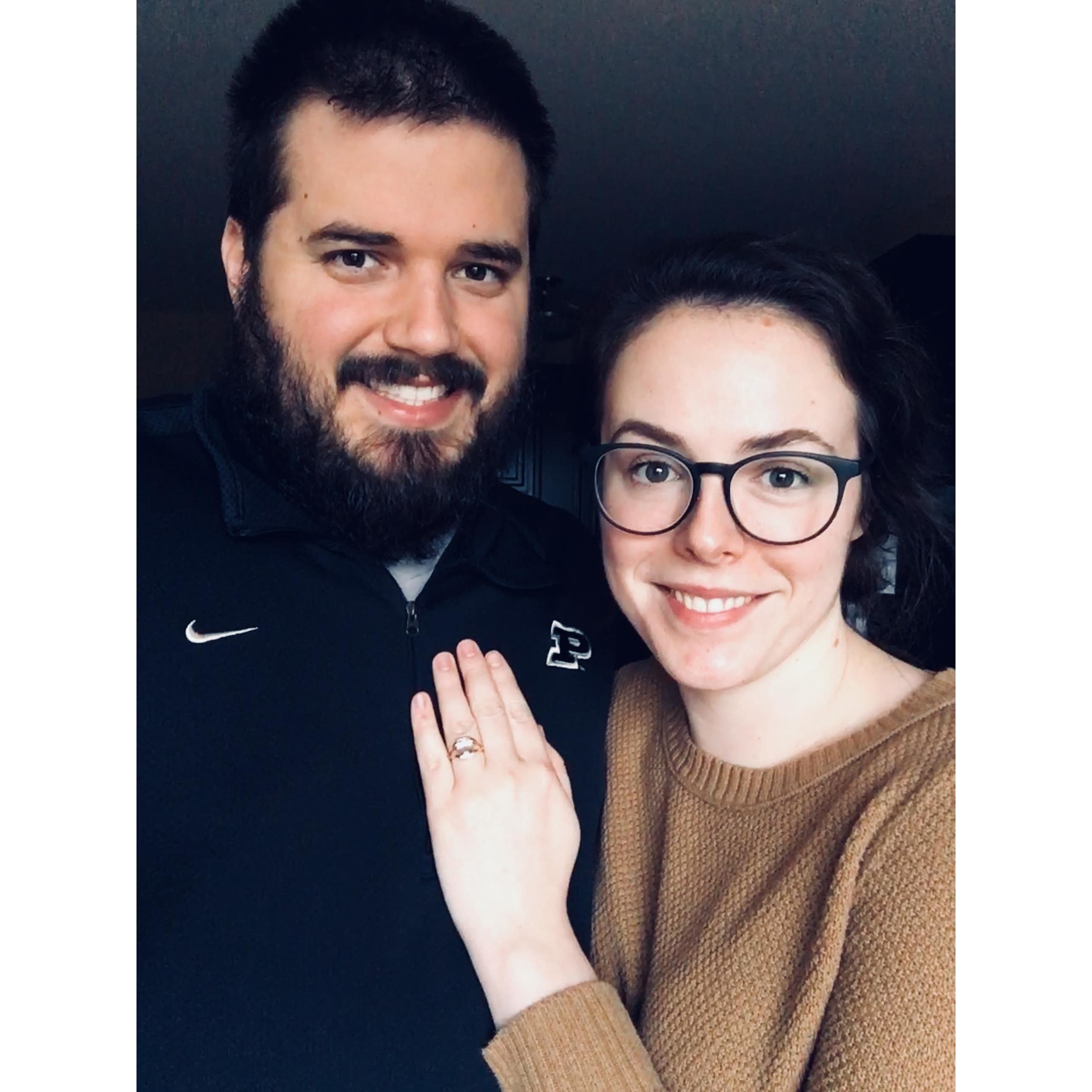 We're engaged!!