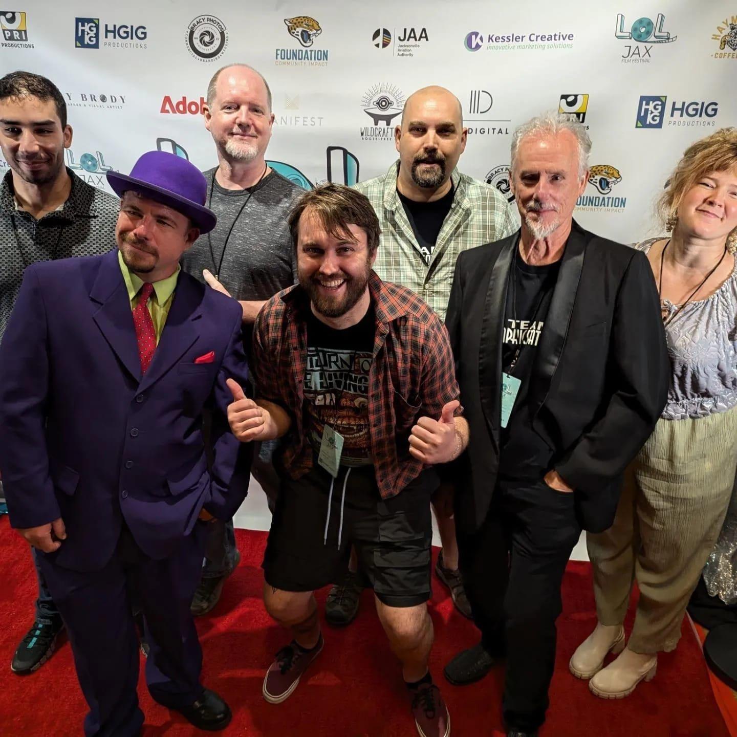 Dylan and crew at Jax LOL Comedy Fest!