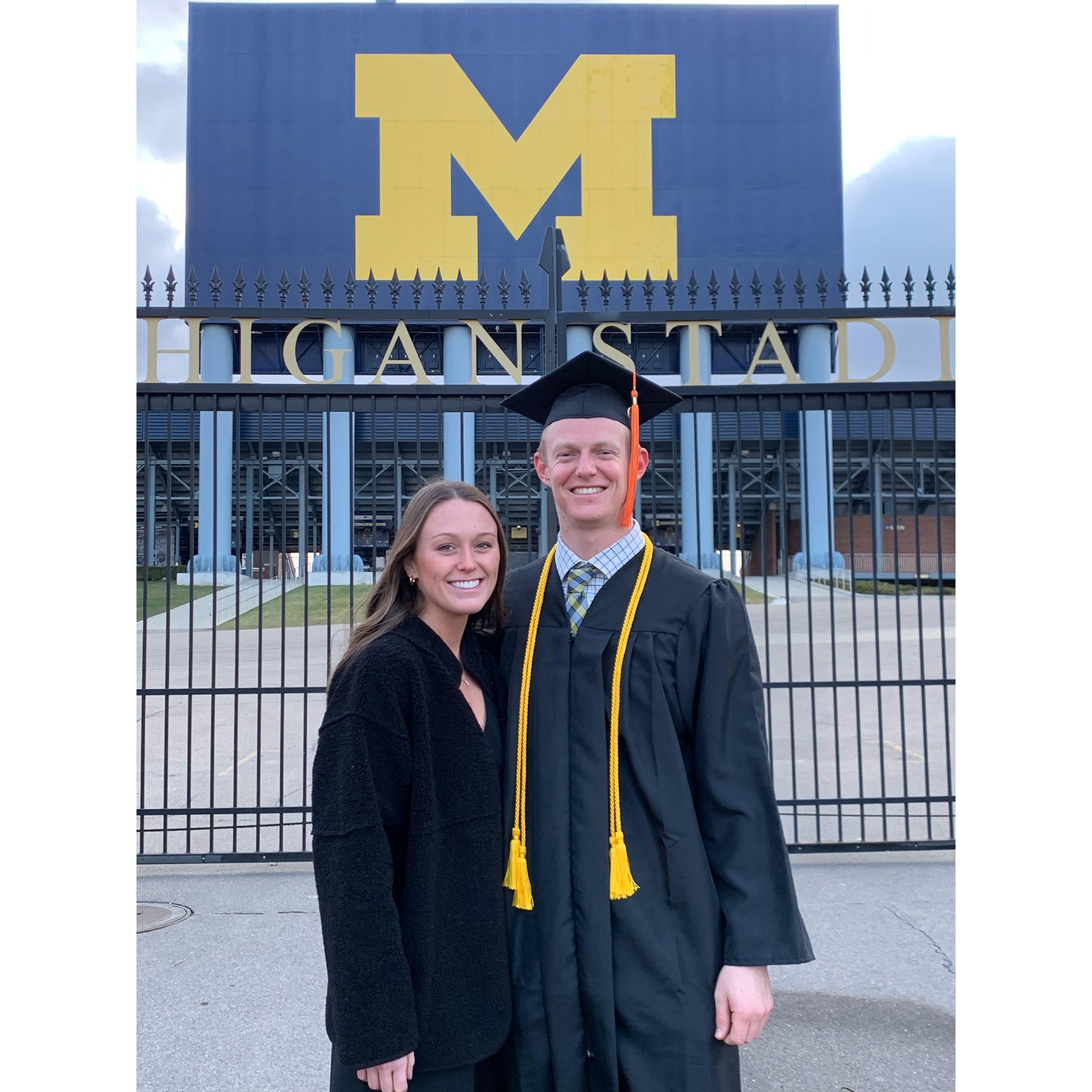 Jimmy's graduation from College of Engineering