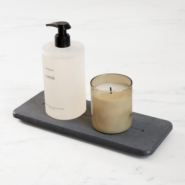 Dorai Stone Sink Caddy, Slate