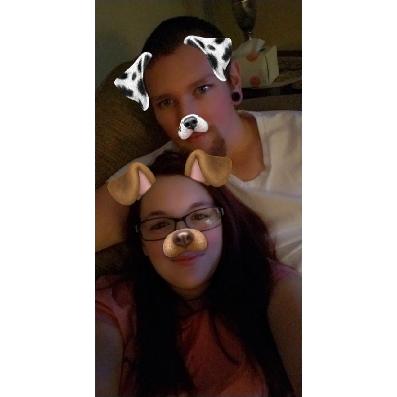 One of our first pictures together!