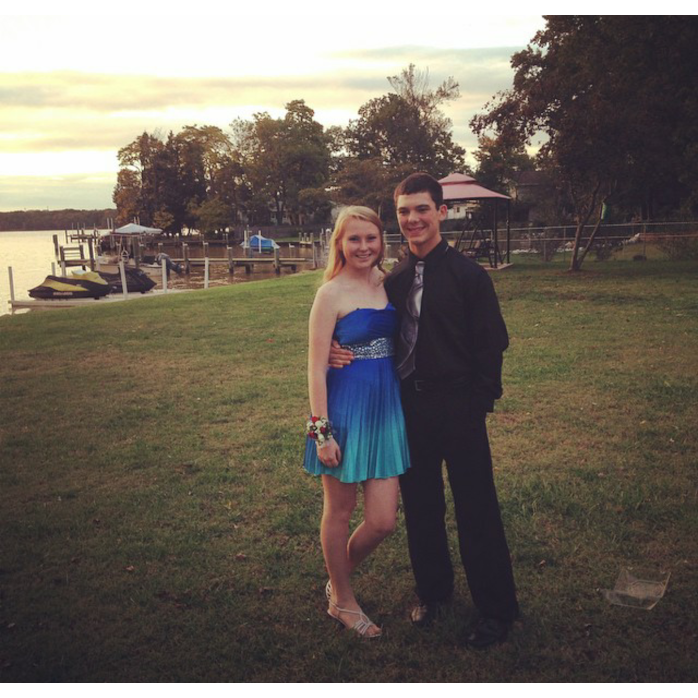 Our first homecoming together, 2013.