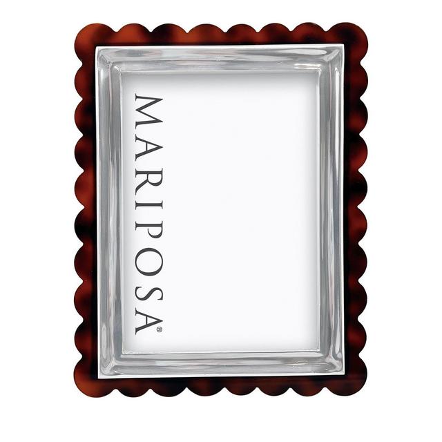 Mariposa Tortoise Scallop Signature Frame, 5" x 7"