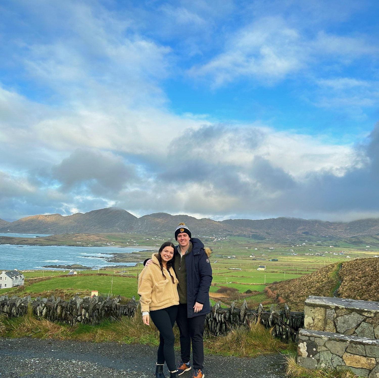 Visiting Cian's family in Ireland!