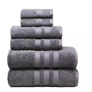 Towel set from Sam's (color Zinc)