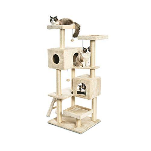 AmazonBasics Multi-Level Cat Tree with Scratching Posts