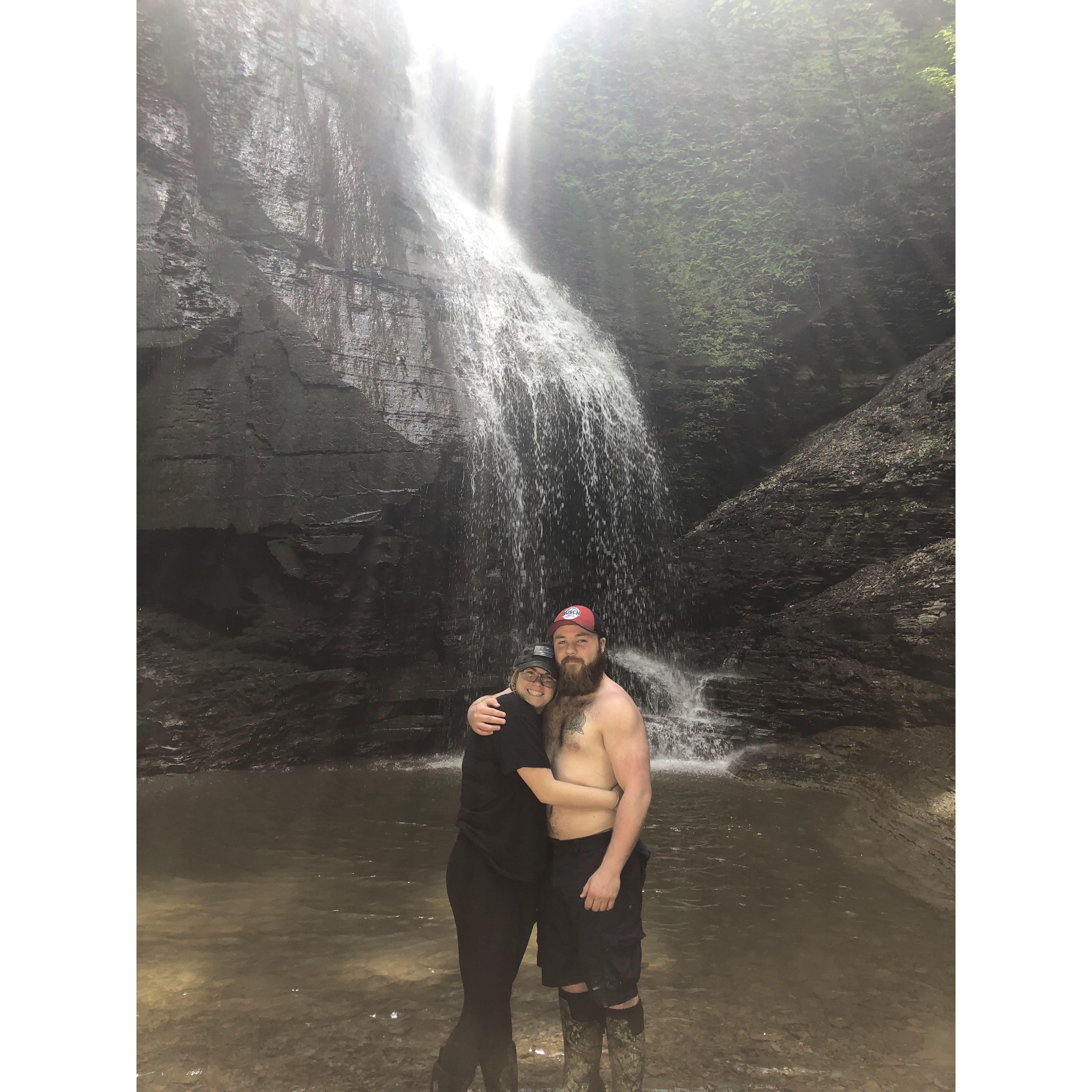Our first Father's Day hike together.