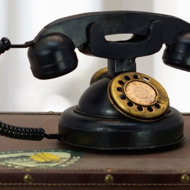 Decorative Rotary Dial Telephone