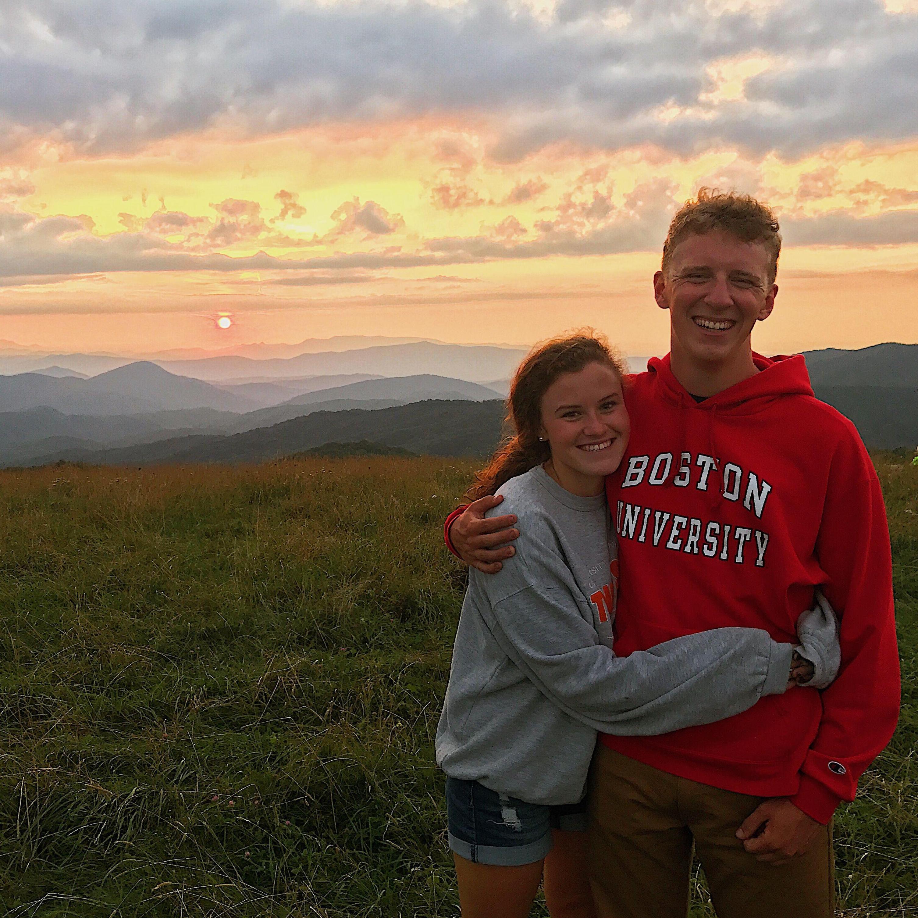 One of our first dates, summer of 2017