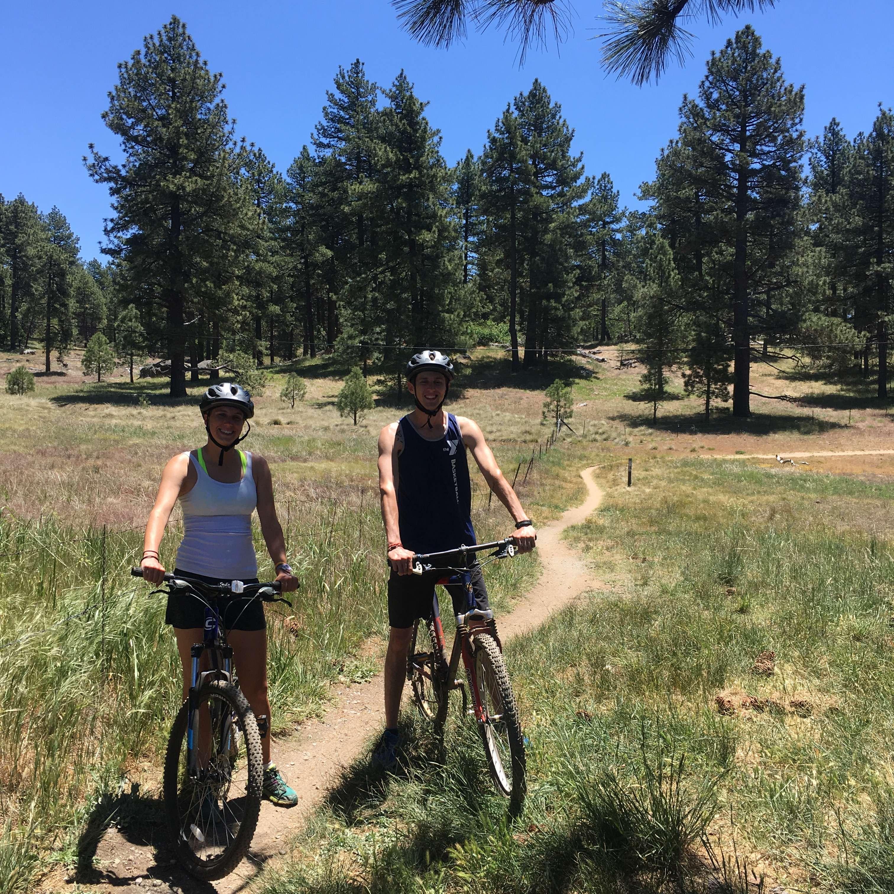 That one time I went mountain biking.