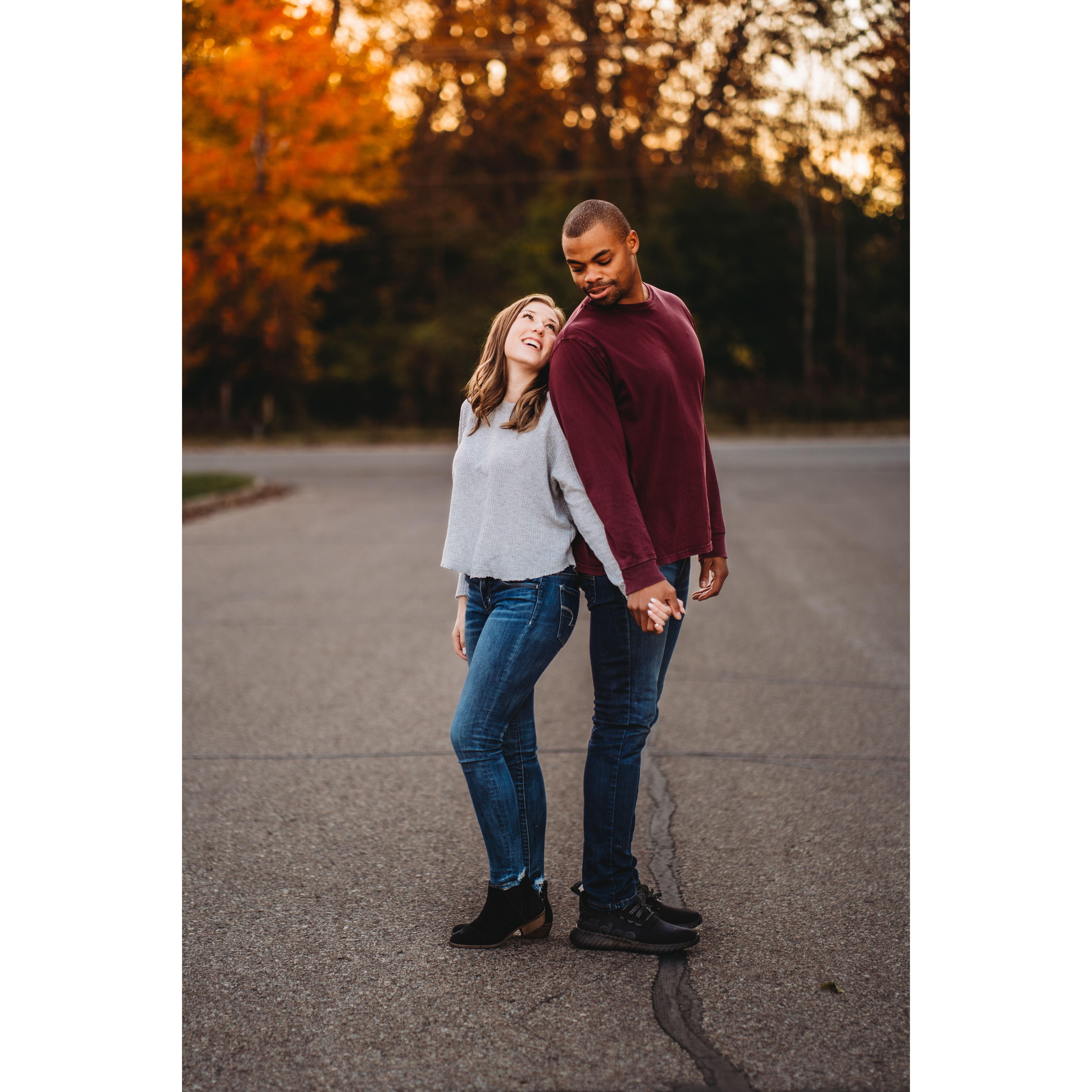 One of our engagement photos!